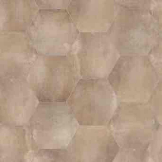 Satori Camino Terracotta 8-in x 10-in Matte Porcelain Hexagon Floor and Wall Tile
