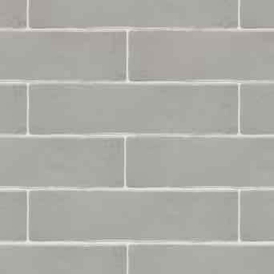 Boutique Ceramic Crafted Grey 3-in x 12-in Glazed Ceramic Subway Wall Tile