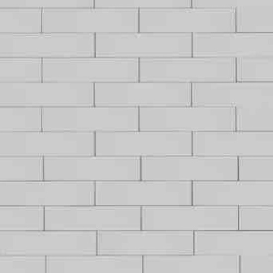Elida Ceramica Painted Bricks White 2-in x 9-in Glazed Ceramic Brick look Wall Tile