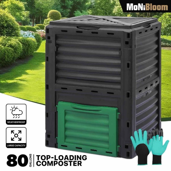 80 Gallon Barrel Compost Bin