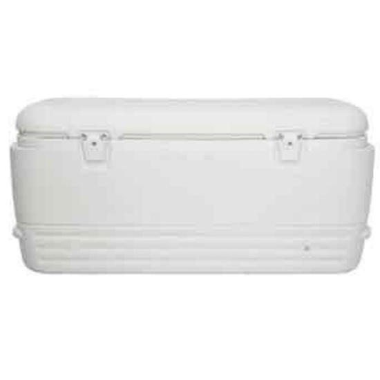 Igloo White 120 Quart(s) Hard Insulated Chest cooler with Drainage Spout