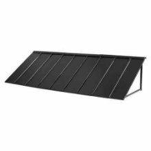 VEVOR Fixed Metal Awning 104 x 36 in Heavy-Duty Window Awning Door Canopy