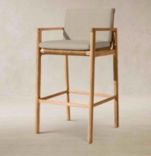 Mesa Teak Counter Stool