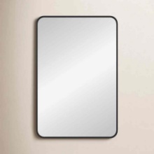 Sabine Metal Rounded Rectangle Wall Mirror 36 x 24