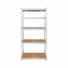 5-Tier Powder-Coated Steel Storage Shelving Unit 30 in. W x 60 in. H x 12 in. D