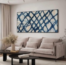 Extra Large Wall Art Fabric Print (Unfinished Frame)