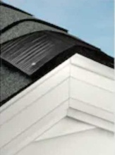 Owens Corning VentSure Black Plastic Roll Roof Ridge Vent