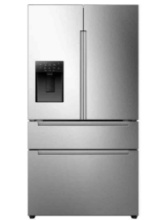 Mora 36inch 26 cu. ft 4 Door French Door Refrigerator with Ice & Water Dispenser