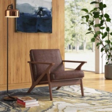 Zola Upholstered Accent Armchair