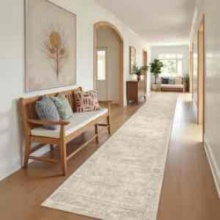 Washable Distressed Persian Rug (2 x 12)