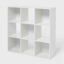 9 Cube Organizer White