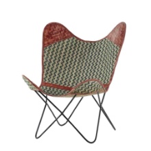Upholstered Butterfly Chair