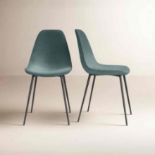 Kody Performance Velvet Dining Chair (Set of 2)