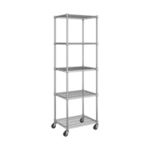 UltraDurable 5-Tier NSF-Certified Steel Shelving