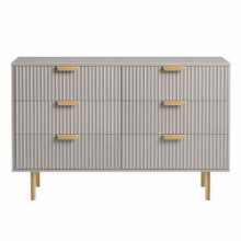 Garvee Zebra Eight Drawers ( matte grey)