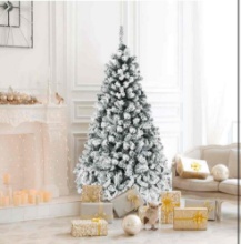 COSTWAY 6ft Pre-lit Christmas Tree