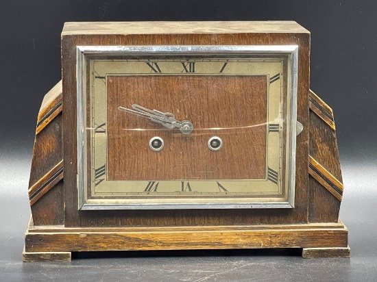 Wood clock