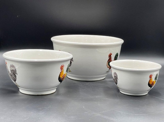 Rooster bowls