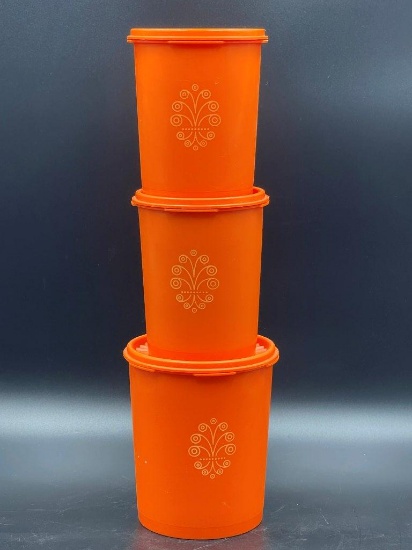 Vintage Tupperware canisters