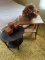Two Tables, Flowers and Jewelry Box