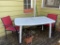 Patio Table and Two Chairs