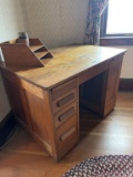 Antique Desk and File System