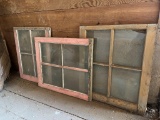 3 Original Farmhouse Windows