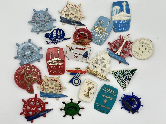 Collection of Vintage Seafair Pins