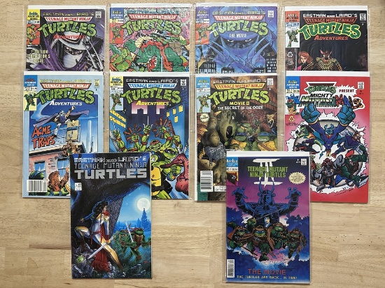 (10) Misc. Archie Adventure Series - TMNT/Teenage Mutant Ninja Turtles Comics