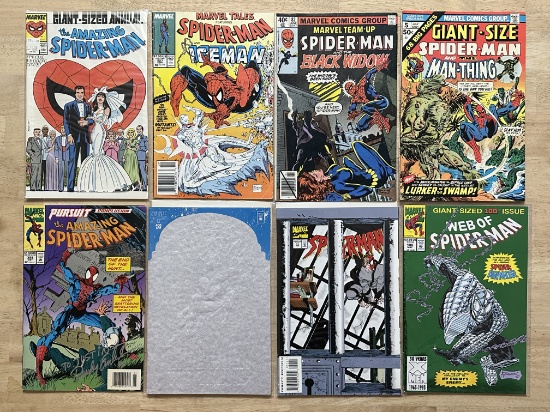 (8) Vintage Marvel Spider-Man Comics