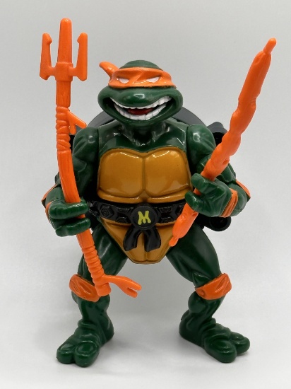 1991 TMNT/Teenage Mutant Ninja Turtles Talkin' Michaelangelo Action Figure