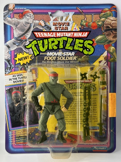 1992 TMNT/Teenage Mutant Ninja Turtles Playmates Movie Star Foot Soldier