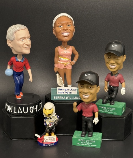 Assorted Sports Themed Bobbleheads
