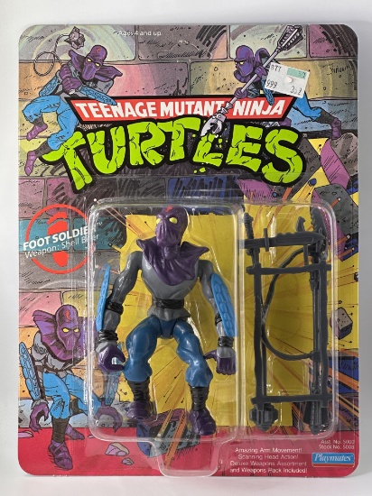 1990 TMNT/Teenage Mutant Ninja Turtles Playmates Foot Soldier Action Figure