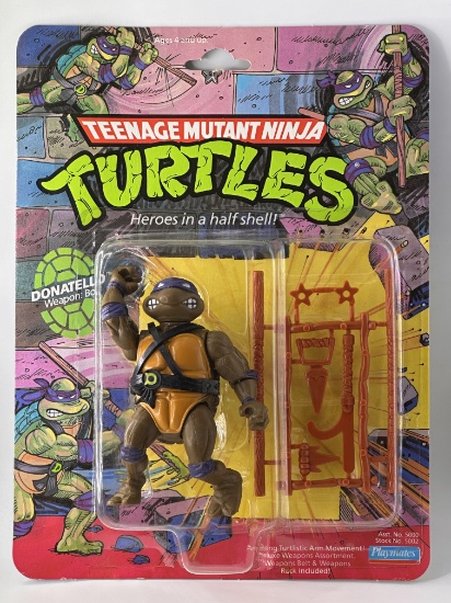1988 TMNT/Teenage Mutant Ninja Turtles Playmates Donatello Action Figure