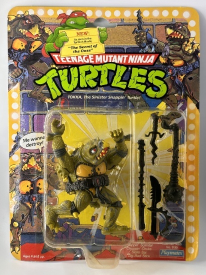 1991 TMNT/Teenage Mutant Ninja Turtles Playmates Tokka Action Figure