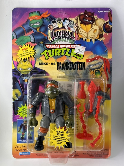 1993 TMNT/Teenage Mutant Ninja Turtles Playmates Mike as Frankenstein Action Figure