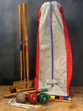 Spalding 5 Person Croquet Set With Carrying Case