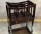 The Bombay Company Solid Wood Magazine Rack w/Drawer
