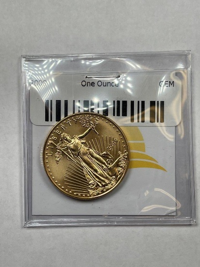 2009  US  $50 St. Gaudens Type Gold Coin