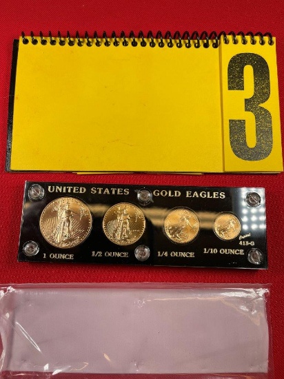 1998 United States Gold Eagles GOLD COIN SET