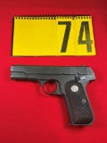 Colt's PT.F.A. Mfg Co.  Automatic  563861  Pistol  .32 Rimless