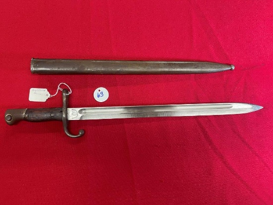 Argentine   1908   Bayonet   with Sheath