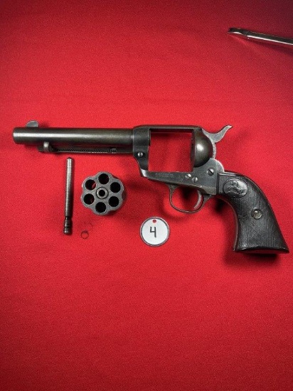 Colt   Single Action   Ser# 290254   Revolver   .38 W.C.F.