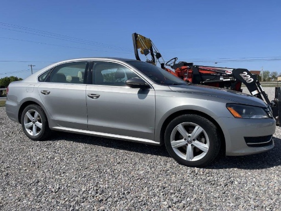 2012   Volkswagen   Passat   Diesel   VIN# 1VWBN7A33CC092846