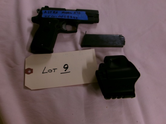 Astra Model A70 45 Cal Pistol