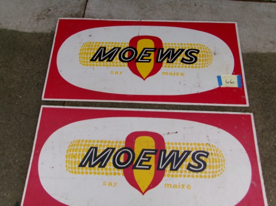 Moews Seed Sign 24"x48" (Fiberboard)