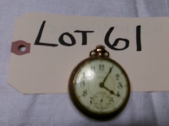 IL Railroad Style Pocket Watch