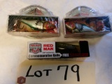 2 Redman Lures w/CD, Redman Pocket Knife (All New in Their Boxes)