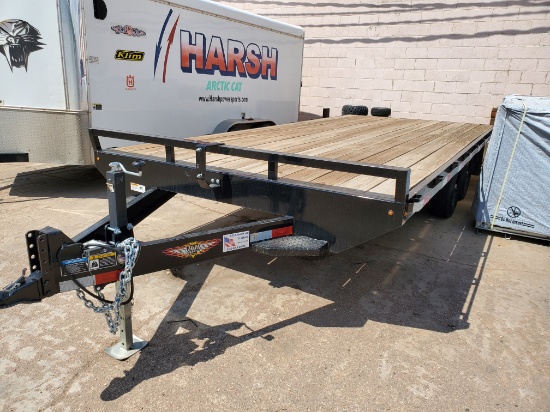 H&H Utility Trailer HDL 20 Ft Deck. Year-2021